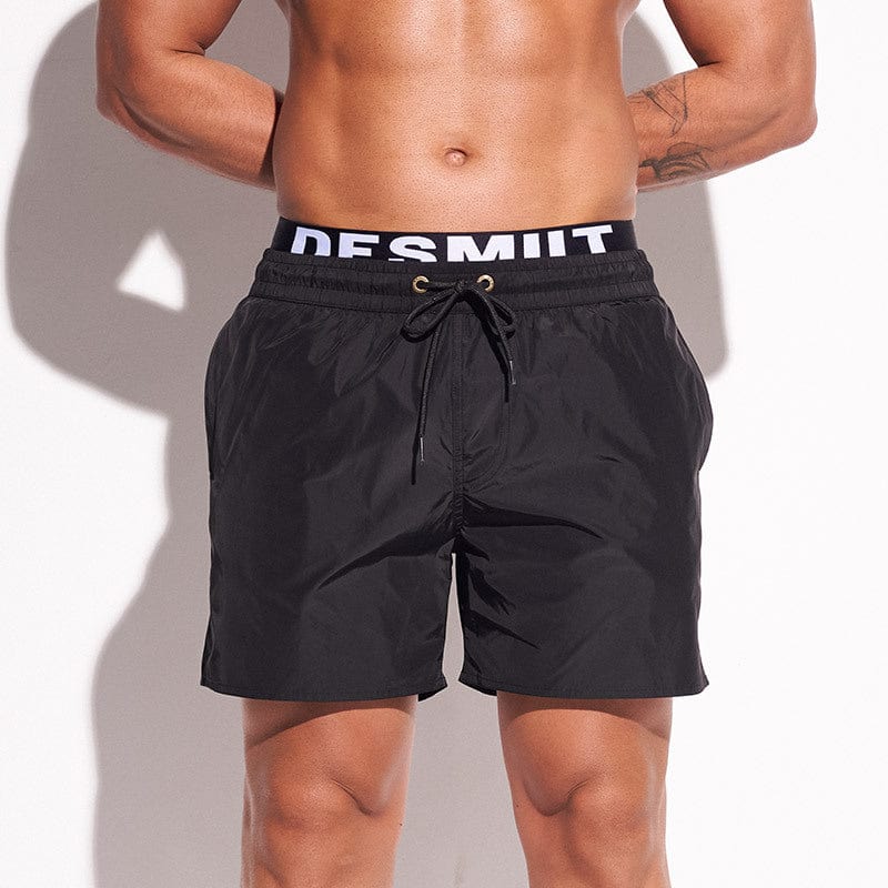 prince-wear Black / M DESMIIT | Beach Shorts