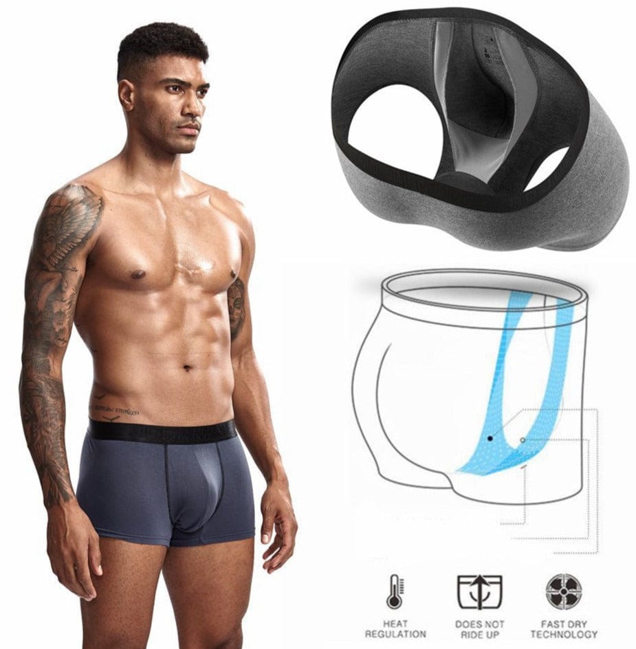 prince-wear Unpopular products Dark gray / L JOCKMAIL | Boxer with Independent Pouch