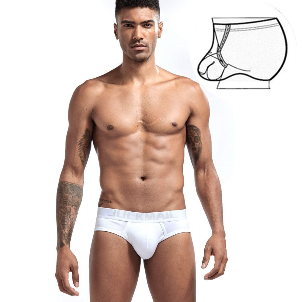 prince-wear popular products White / M JOCKMAIL | Bulge Pouch Briefs