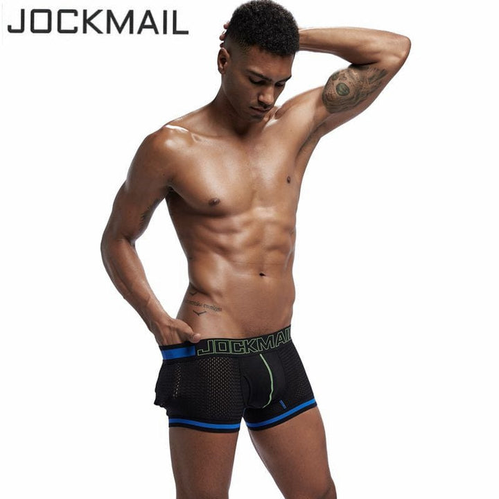 prince-wear popular products Black / M JOCKMAIL | Bulge Pouch Mesh Boxer