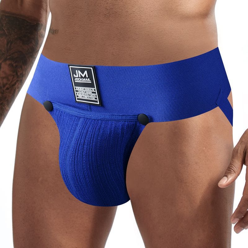 prince-wear popular products Blue / M JOCKMAIL | Jockstrap with Detachable Pouch