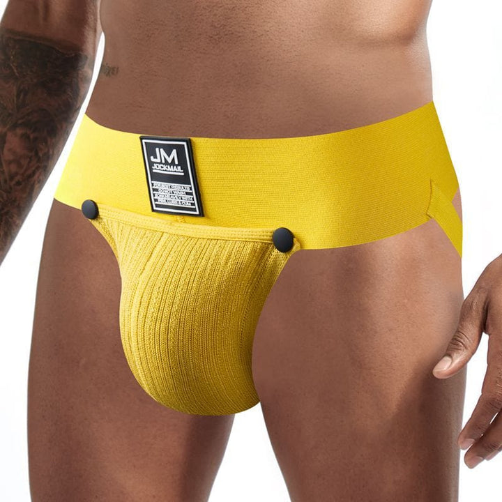 prince-wear popular products Yellow / M JOCKMAIL | Jockstrap with Detachable Pouch