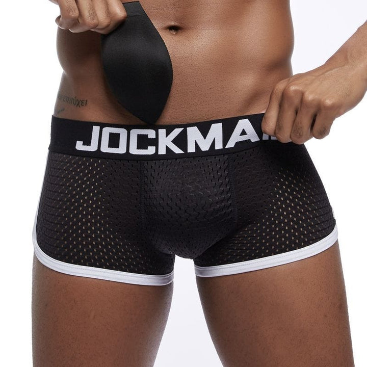 prince-wear popular products JOCKMAIL | Mesh Boxer with Sponge Pad