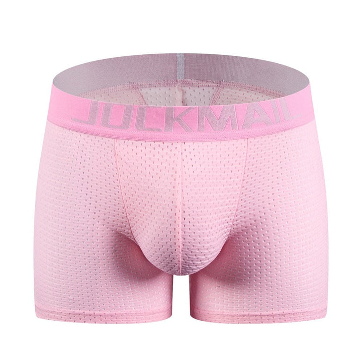 prince-wear popular products Pink / L JOCKMAIL | Mesh Boxer with Sponge Padding