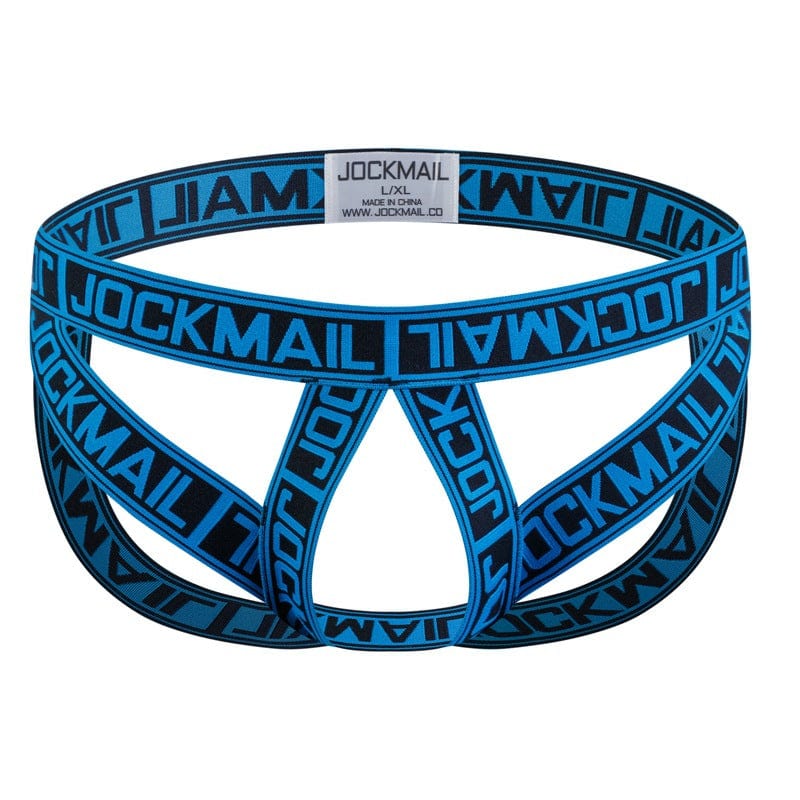 prince-wear Colorful Blue / S/M JOCKMAIL | Mobius Ring Jockstrap
