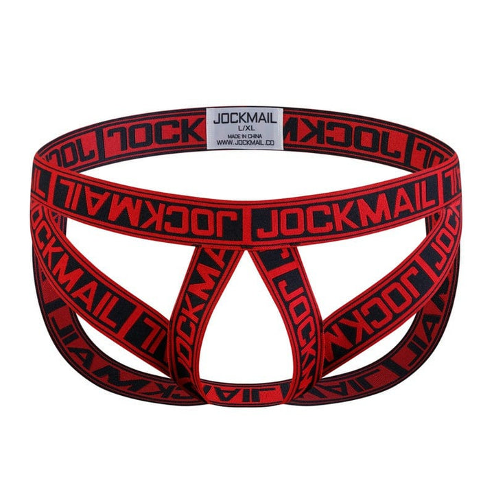 prince-wear Red / S/M JOCKMAIL | Mobius Ring Jockstrap
