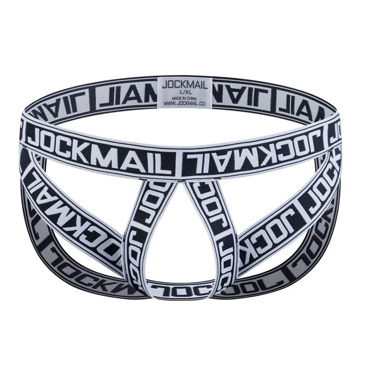 prince-wear White / S/M JOCKMAIL | Mobius Ring Jockstrap