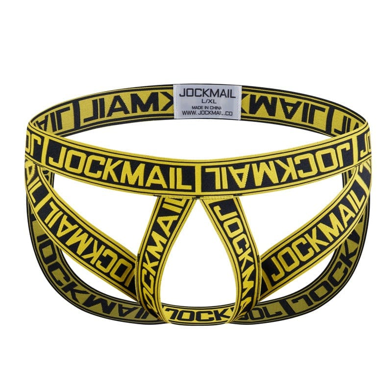 prince-wear Yellow / S/M JOCKMAIL | Mobius Ring Jockstrap
