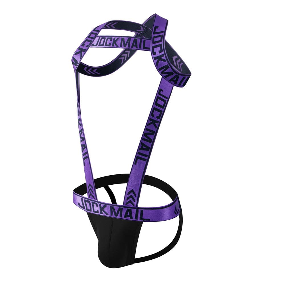 prince-wear Purple / M JOCKMAIL | One-Piece Thong Bodysuit