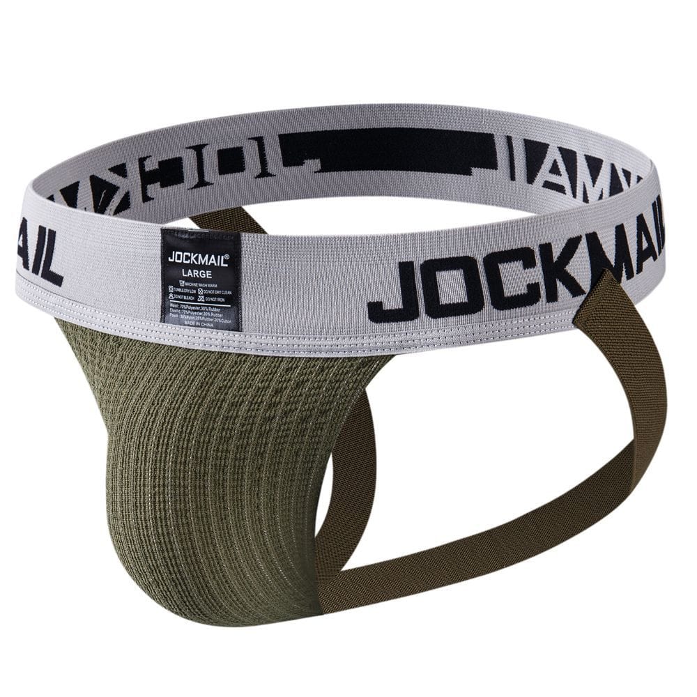 prince-wear popular products Army Green / M JOCKMAIL | Smoky Hue Waistband Jockstrap