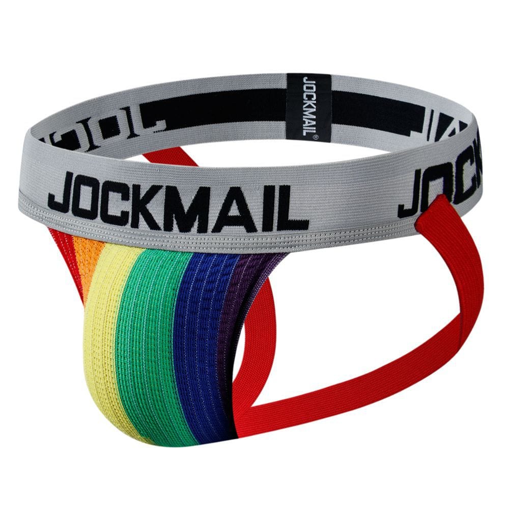 prince-wear popular products Rainbow color / M JOCKMAIL | Smoky Hue Waistband Jockstrap