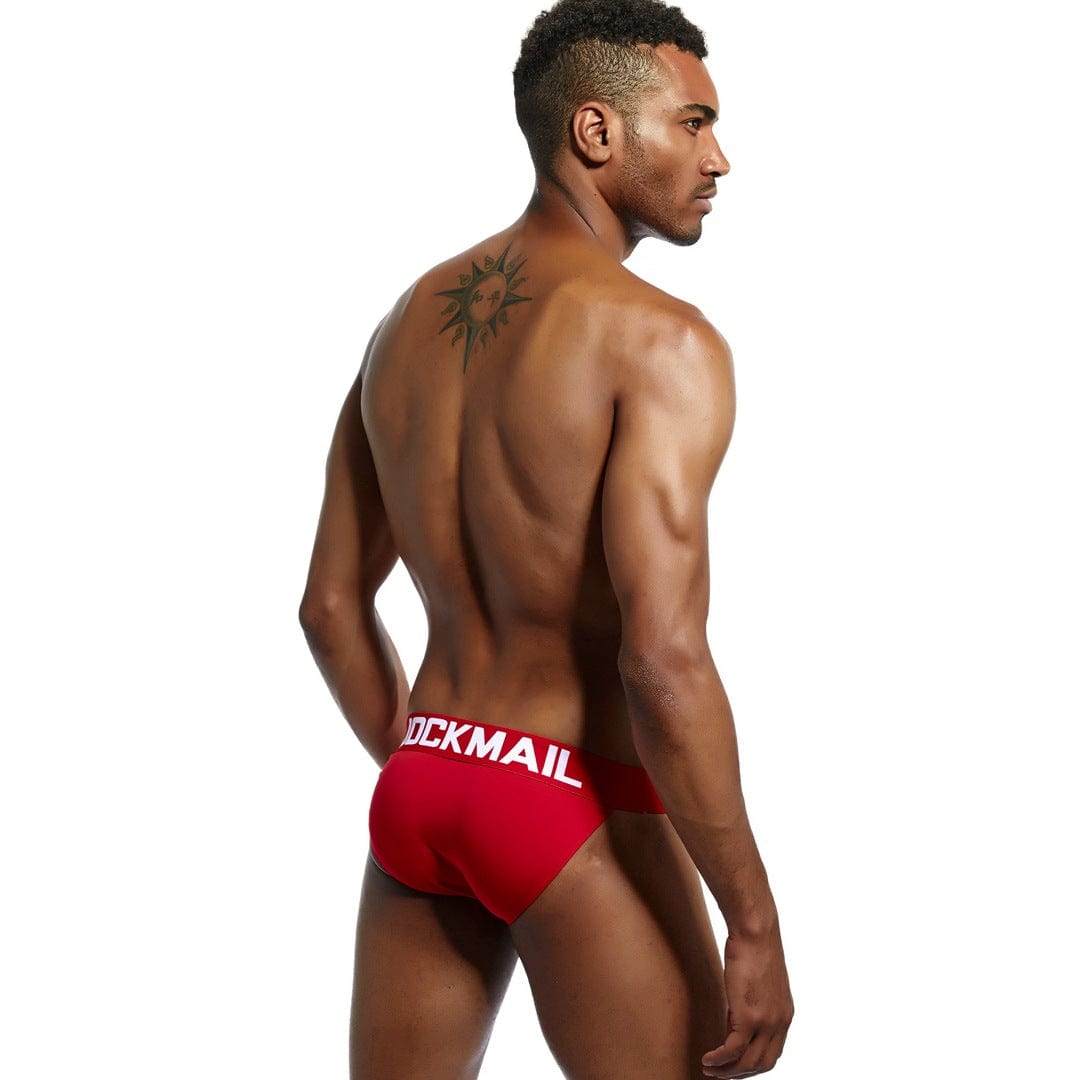 prince-wear popular products Red / M JOCKMAIL | Solid Color Bikini Briefs