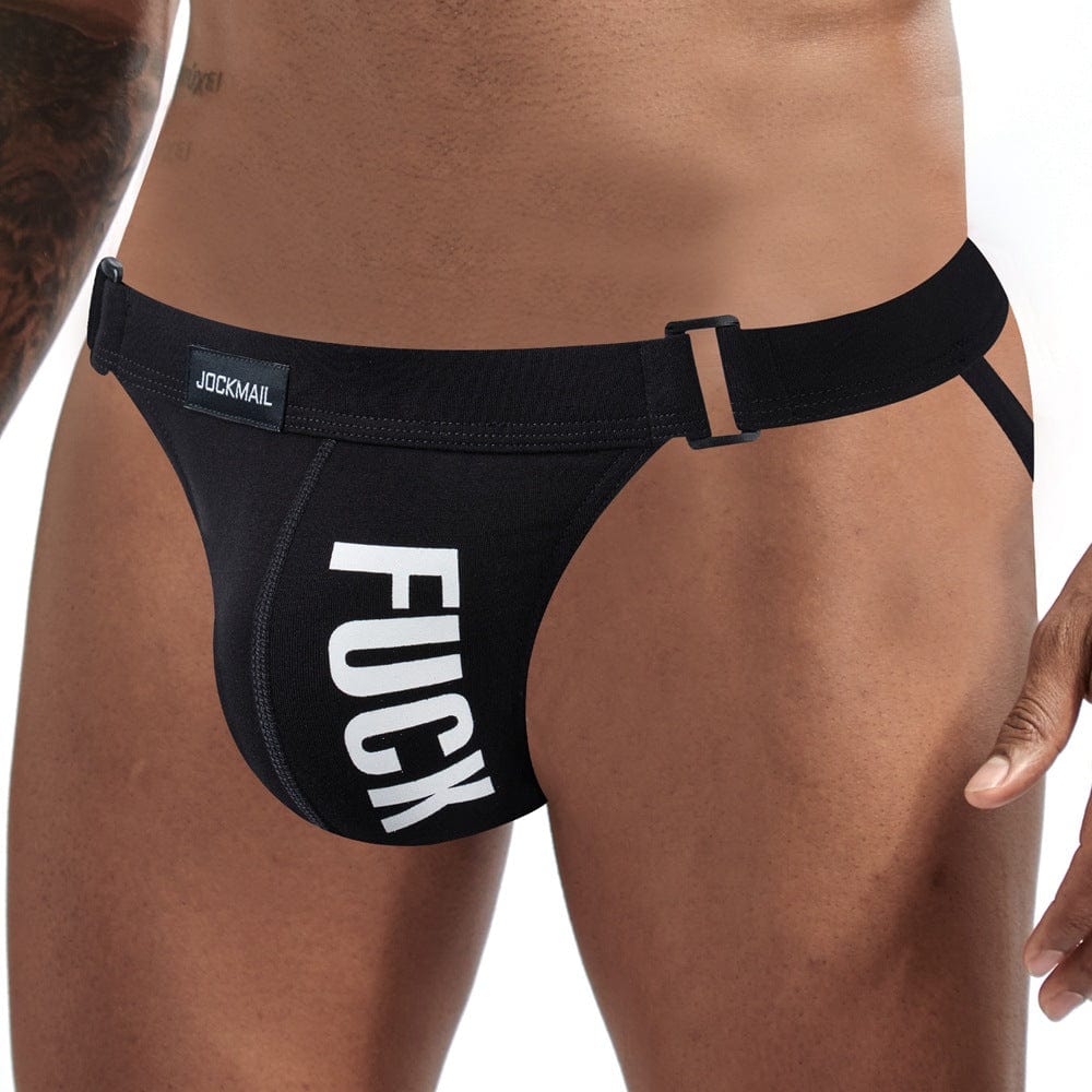 prince-wear JOCKMAIL | Solid Color Letter Thong