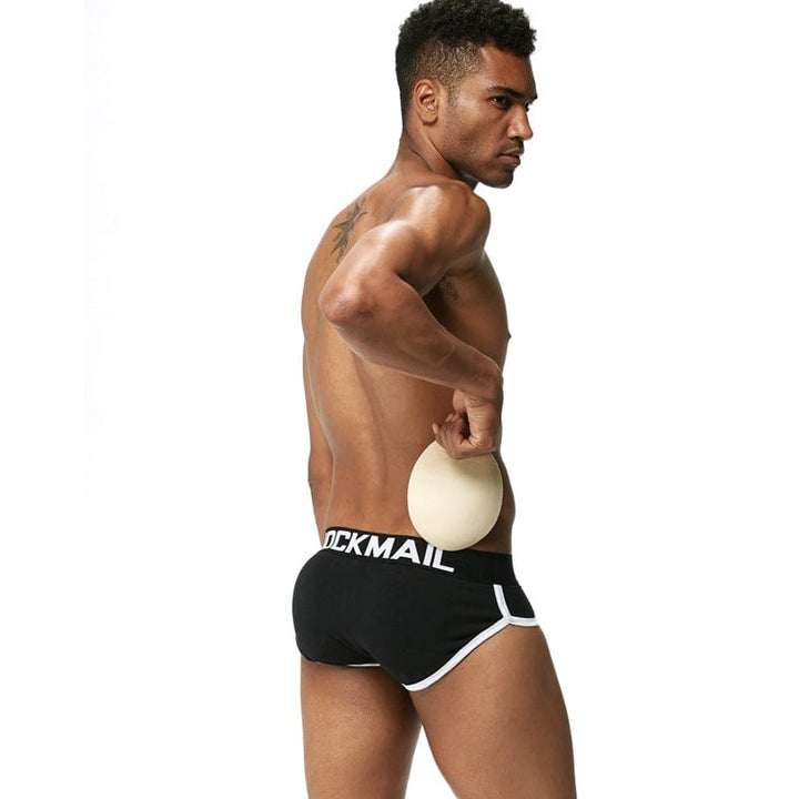 prince-wear popular products Black / M JOCKMAIL | Sports Boxer with Sponge Pad