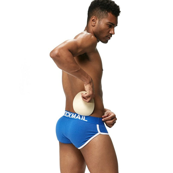 prince-wear popular products Colorful blue / M JOCKMAIL | Sports Boxer with Sponge Pad