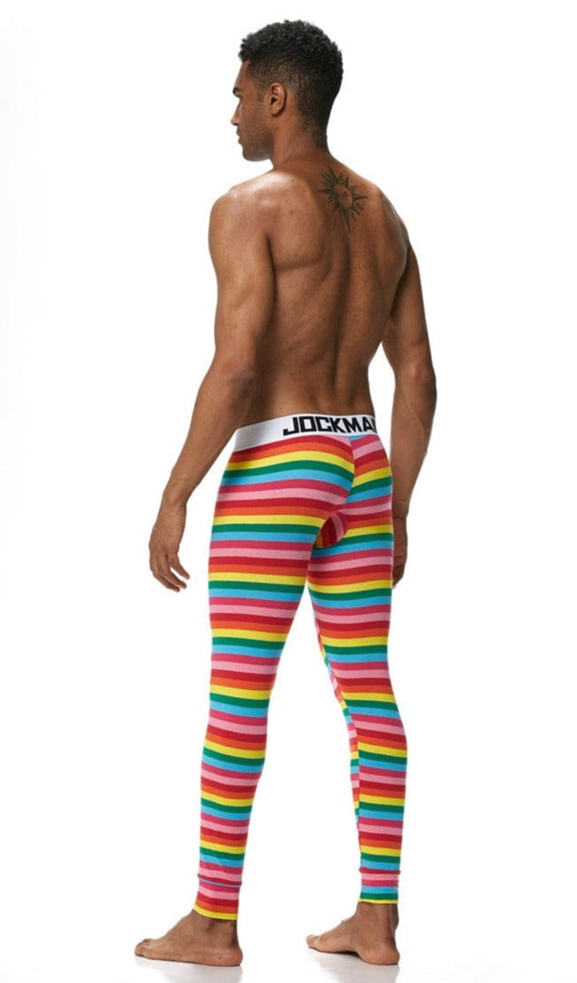 prince-wear popular products JOCKMAIL | Striped Bulge Pouch Long Underwear