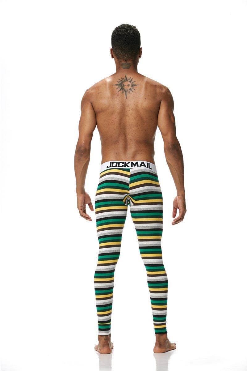 prince-wear popular products JOCKMAIL | Striped Bulge Pouch Long Underwear