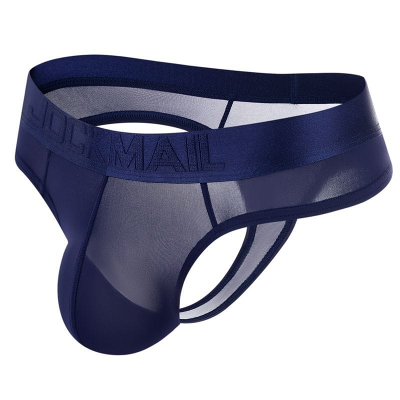 prince-wear Sapphire Blue / M JOCKMAIL | Vibrant Candy Sheer Thong