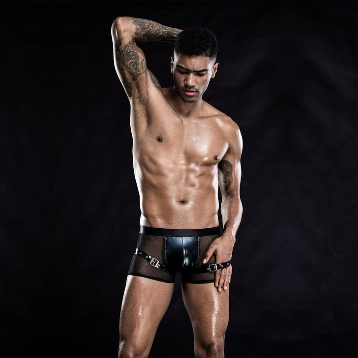 prince-wear Free size JSY Men's Lingerie | Sheer Boxers