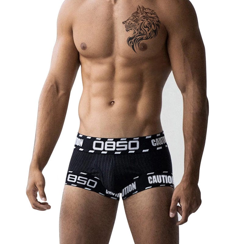 prince-wear popular products Black / M O85O | Caution Boxer