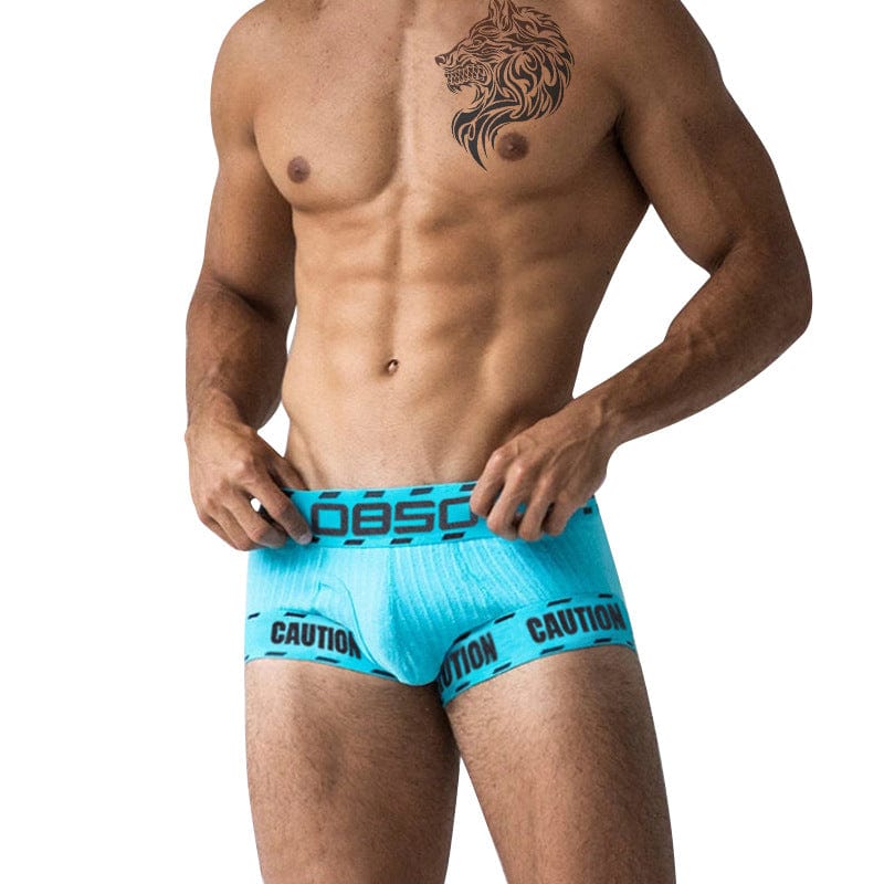 prince-wear popular products Blue / M O85O | Caution Boxer