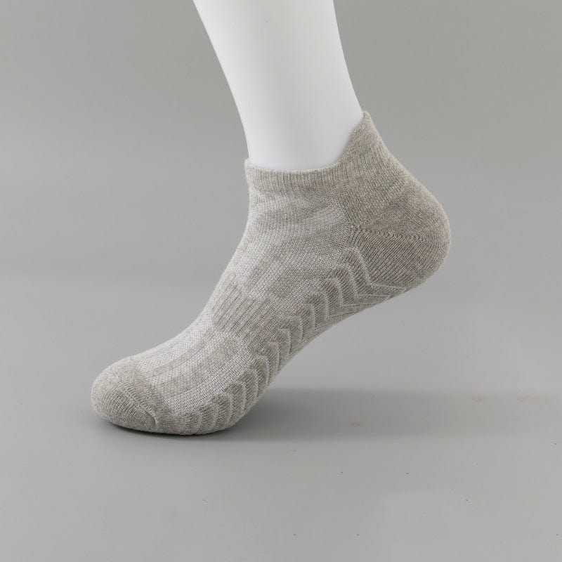 prince-wear Gray / Free size PRINCEWEAR™ | TerryTouch Ankle Socks 3-Pack
