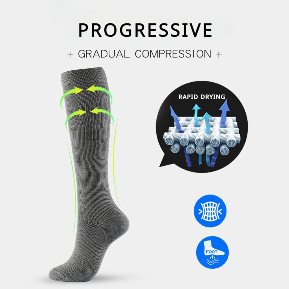 prince-wear PRINCEWEAR™ | ZH Compression Knee-High Socks 3-Pack