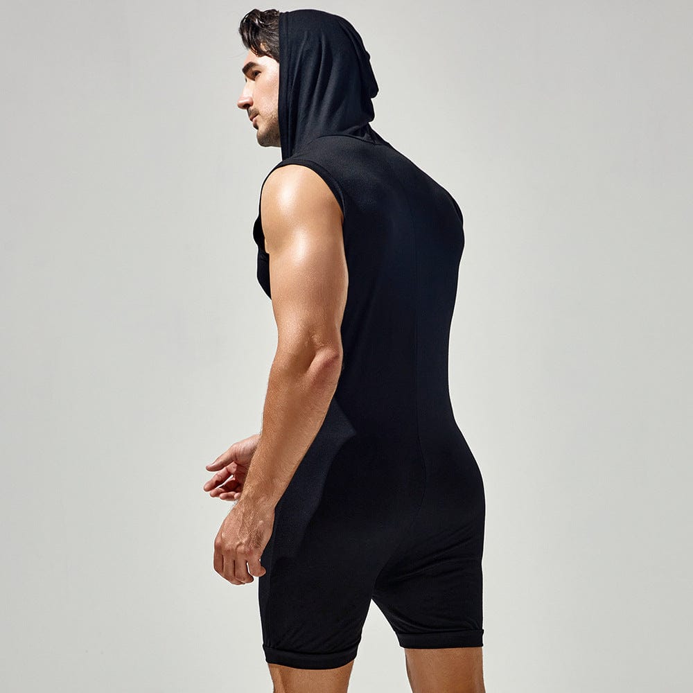 prince-wear TAUWELL | Hooded Sleeveless Bodysuit